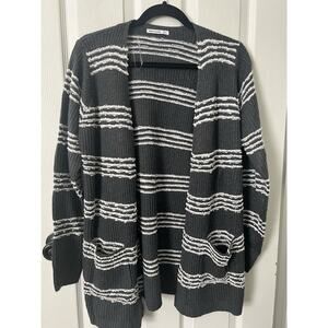 Pink Clover Stitch Fix Striped Sweater Cardigan M NWT